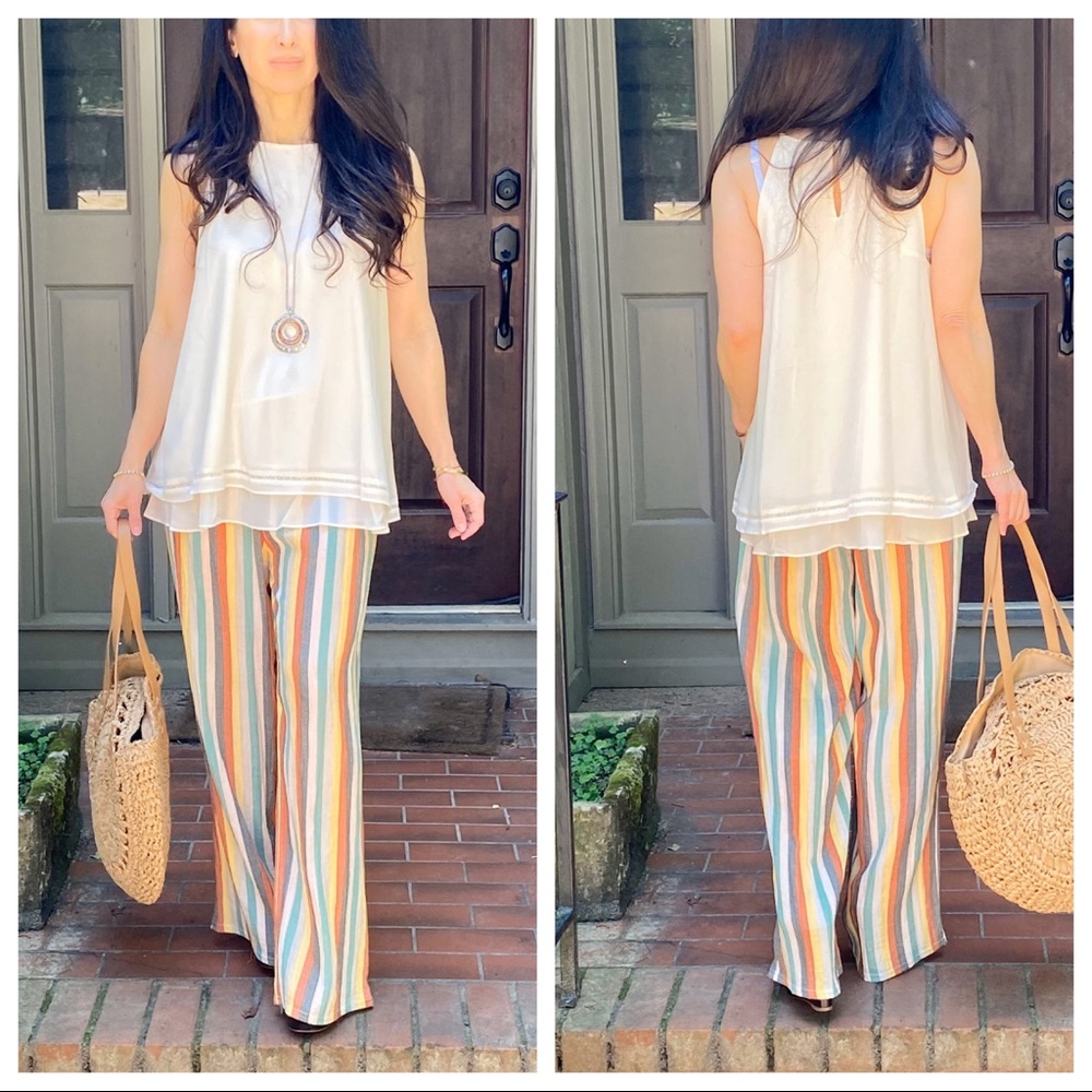 PRETTY LAYERED CHIC SLEEVELESS TOP - Picture 5 of 8